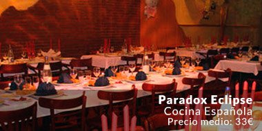 Restaurante Paradox Eclipse Sabadell